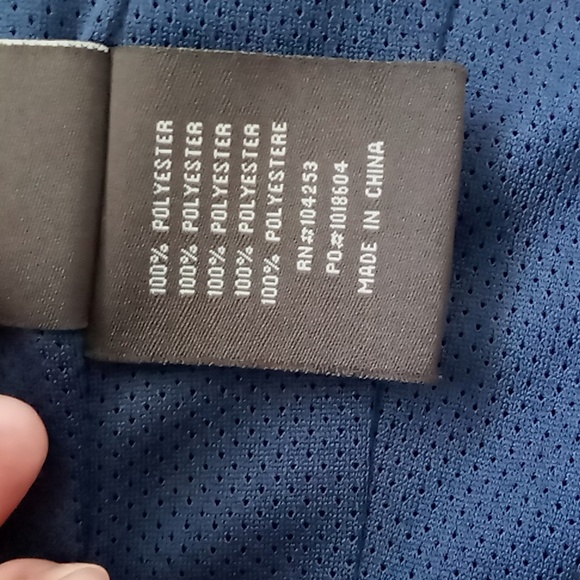 R.Pessoa By Horseware Hooded Riding Rain Jacket Size Small Navy/Red - Picture 12 of 16